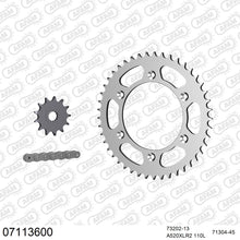 Lade das Bild in den Galerie-Viewer, AFAM Kettensatz 520, X-Ring, 3366kg, KTM LC2 125 1996-1998
