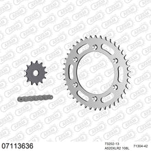 Lade das Bild in den Galerie-Viewer, AFAM Kettensatz 520, X-Ring, 3366kg, KTM 125 Sting 1997-1998
