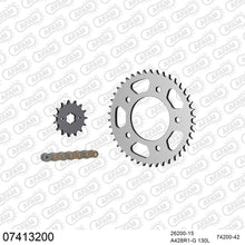 Lade das Bild in den Galerie-Viewer, AFAM Kettensatz 428, golden, 2244kg, KYMCO KR 125 Quannon Sport 2007-2013
