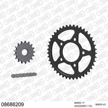 Lade das Bild in den Galerie-Viewer, AFAM Kettensatz 530, X-Ring, 4385kg, TRIUMPH 900 Daytona Super III 1994-1997
