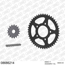 Lade das Bild in den Galerie-Viewer, AFAM Kettensatz 530, X-Ring, 4385kg, TRIUMPH TT 900 Trident 1991-1991
