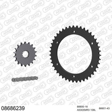 Lade das Bild in den Galerie-Viewer, AFAM Kettensatz 530, X-Ring, 4385kg, TRIUMPH T 595 Daytona 1997-1998
