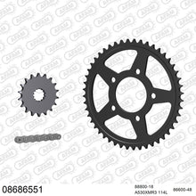 Lade das Bild in den Galerie-Viewer, AFAM Kettensatz 530, X-Ring, 4385kg, TRIUMPH 885 Tiger 1992-1998
