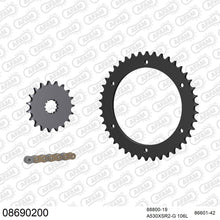 Lade das Bild in den Galerie-Viewer, AFAM Kettensatz 530, X-Ring, golden, 4263kg, TRIUMPH 1050 ST Sprint ABS 2005-2010
