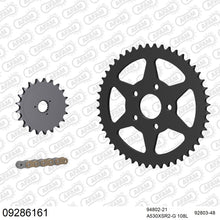 Lade das Bild in den Galerie-Viewer, AFAM Kettensatz 530, X-Ring, golden, 4263kg, HARLEY DAVIDSON XLH 883 4 speed Sportster 1986-1990
