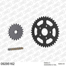 Lade das Bild in den Galerie-Viewer, AFAM Kettensatz 530, X-Ring, golden, 4263kg, HARLEY DAVIDSON 1200 4 speed Sportster 1986-1990
