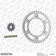 Lade das Bild in den Galerie-Viewer, AFAM Kettensatz 520, X-Ring, golden, 3498kg, GAS-GAS XC 250 2018-2019
