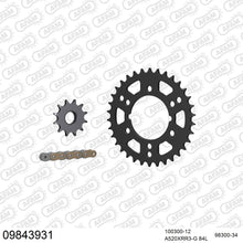 Lade das Bild in den Galerie-Viewer, AFAM Kettensatz 520, X-Ring, golden, 3498kg, POLARIS 400 L Sport 1994-1995
