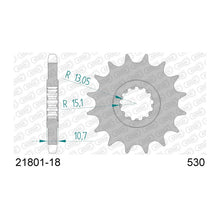 Lade das Bild in den Galerie-Viewer, AFAM Ritzel 530, 18 Zähne
