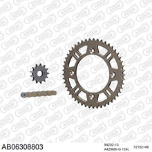 Lade das Bild in den Galerie-Viewer, AFAM Kettensatz 428, golden, 2448kg, Alu, selfclean, HUSQVARNA TC 85 Big Wheels 2018-2021
