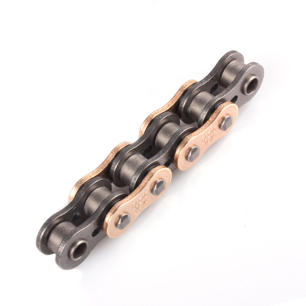 DC Kette DC520MSX2-G, 3702kg, X-Ring, golden, 126 Glieder, Hohl-Nietschloss