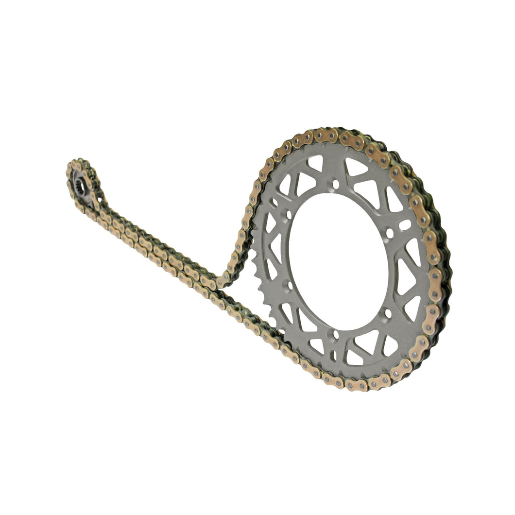 AFAM Kettensatz 428, X-Ring, golden, 2244kg, YAMAHA YZF-R 125 A Special Edition Moto GP ABS 2020-2021