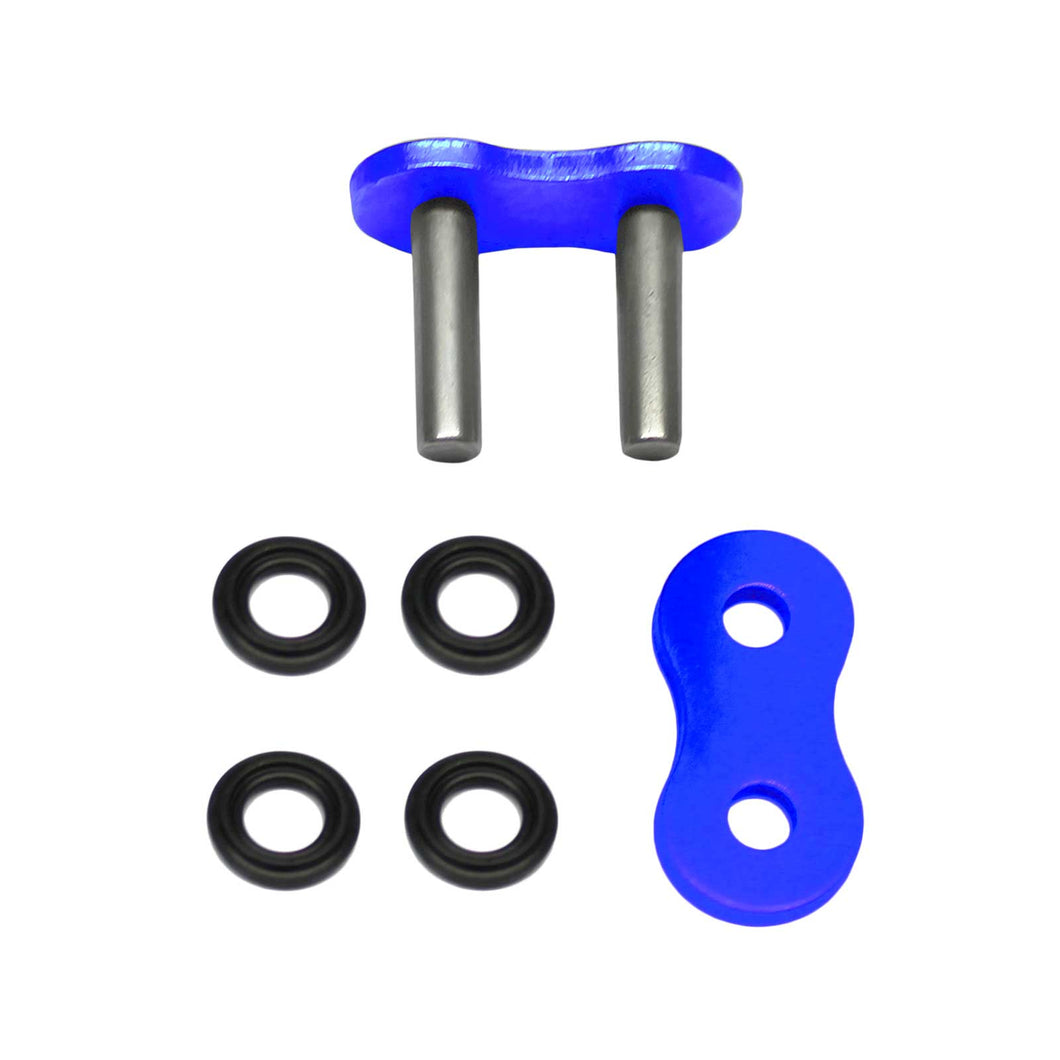 Kettenschloss, Vollnietschloss für AFAM Kette A520XHR2-B, 4263kg, X-Ring, blau